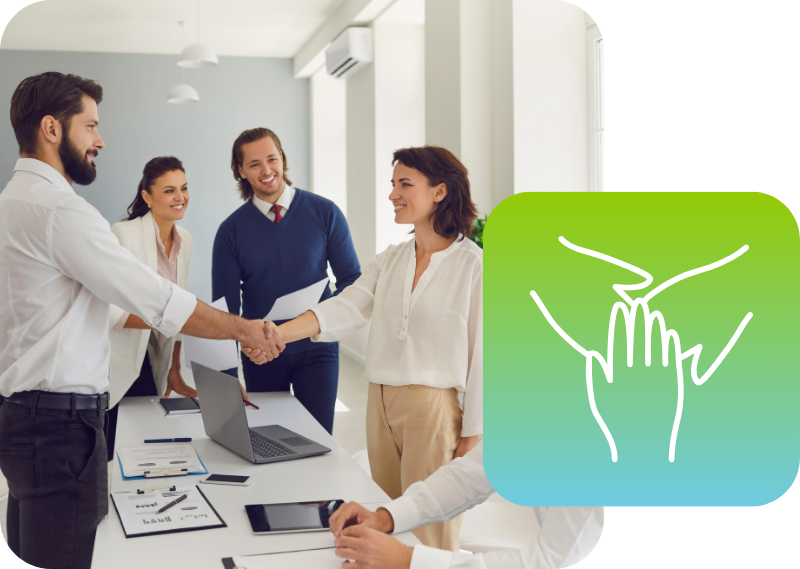 Inclusive workplace culture supported by Cura HR outsourced HR and hiring services