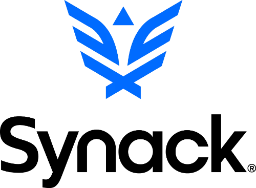 Synack client logo – supported by Cura HR people operations team